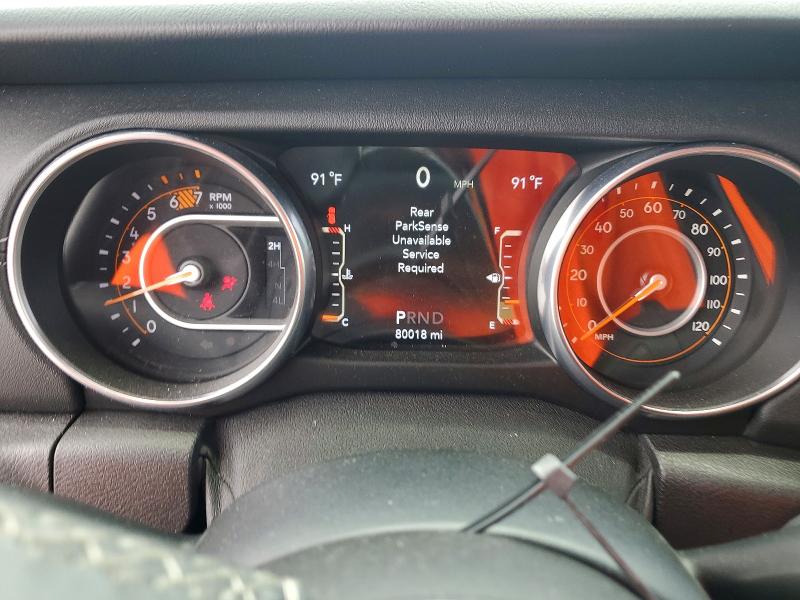 2018 Jeep Wrangler Unlimited მანქანა იყიდება აუქციონზე, vin: 1C4HJXEN8JW261369, აუქციონის ნომერი: 52950566