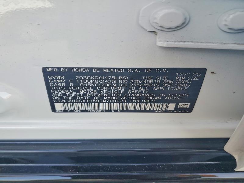 Продаж на аукціоні авто 2026 Acura Adx, vin: 3HDSA1H50TM700029, номер лоту: 52736506