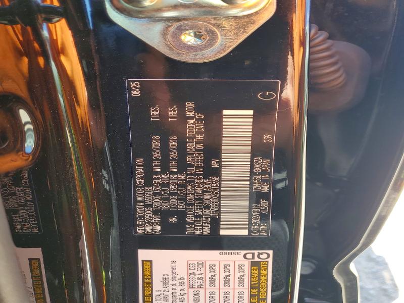 Aukcja sprzedaży 2025 Toyota 4runner, vin: JTEVB5BRXS5018368, numer aukcji: 54894836