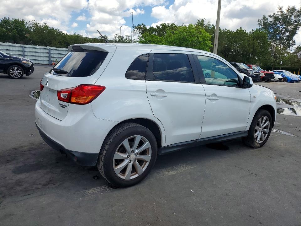 2015 Mitsubishi Outlander Sport მანქანა იყიდება აუქციონზე, vin: 4A4AP3AU7FE053592, აუქციონის ნომერი: 53801736