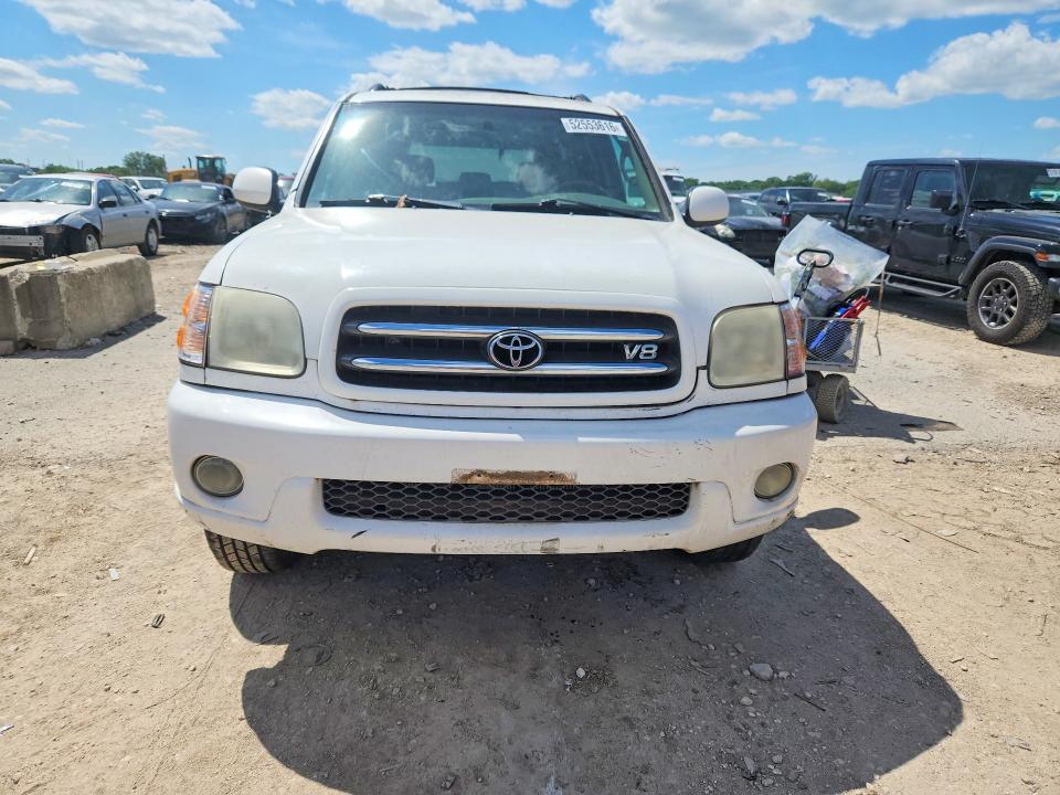 52553616 :رقم المزاد ، 5TDBT48A62S088685 vin ، 2002 Toyota Sequoia مزاد بيع