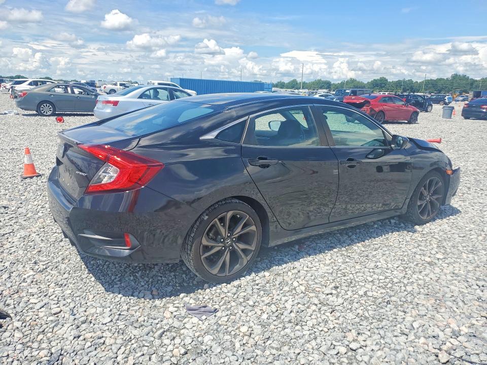55076066 :رقم المزاد ، 19XFC2F82KE000523 vin ، 2019 Honda Civic مزاد بيع