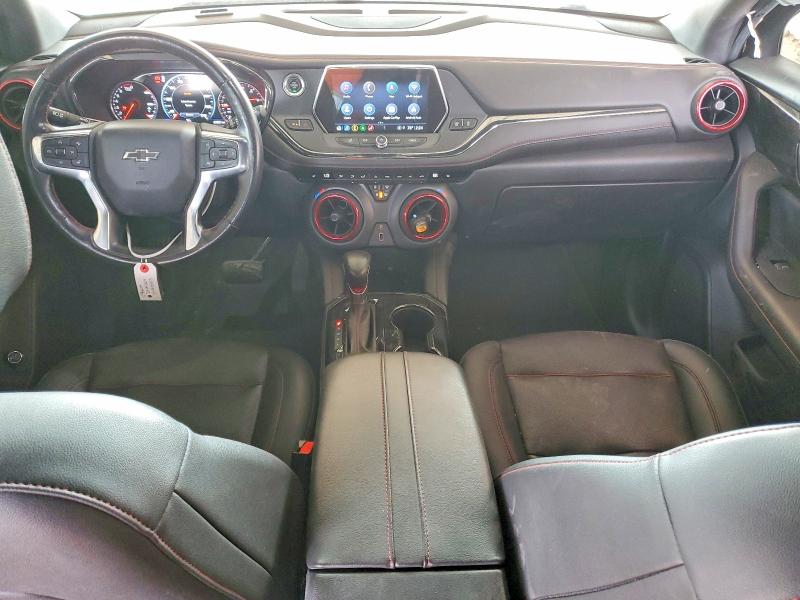 52592196 :رقم المزاد ، 3GNKBERS5MS545153 vin ، 2021 Chevrolet Blazer مزاد بيع