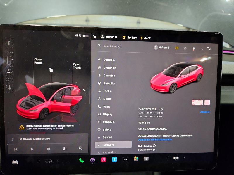 52495076 :رقم المزاد ، 5YJ3E1EB0SF960180 vin ، 2025 Tesla Model 3 مزاد بيع