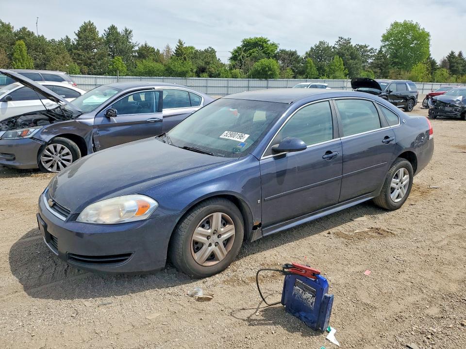 52900196 :رقم المزاد ، 2G1WB57K091111702 vin ، 2009 Chevrolet Impala مزاد بيع