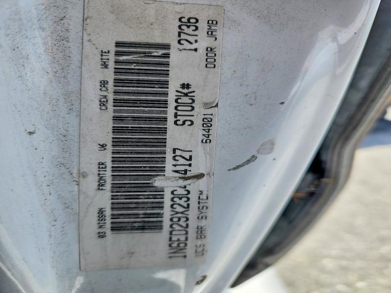 54815896 :رقم المزاد ، 1N6ED29X23C414127 vin ، 2003 Nissan Frontier مزاد بيع