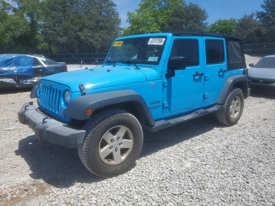Aukcja sprzedaży 2017 Jeep Wrangler Unlimited, vin: 1C4BJWDG4HL568469, numer aukcji: 53757996