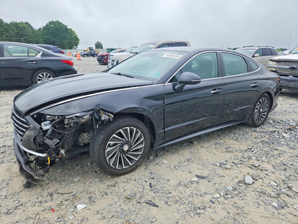 54305186 :رقم المزاد ، KMHL54JJ9MA031210 vin ، 2021 Hyundai Sonata Hybrid مزاد بيع