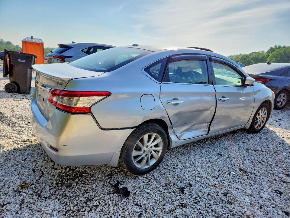 2015 Nissan Sentra მანქანა იყიდება აუქციონზე, vin: 3N1AB7APXFY218998, აუქციონის ნომერი: 53404066