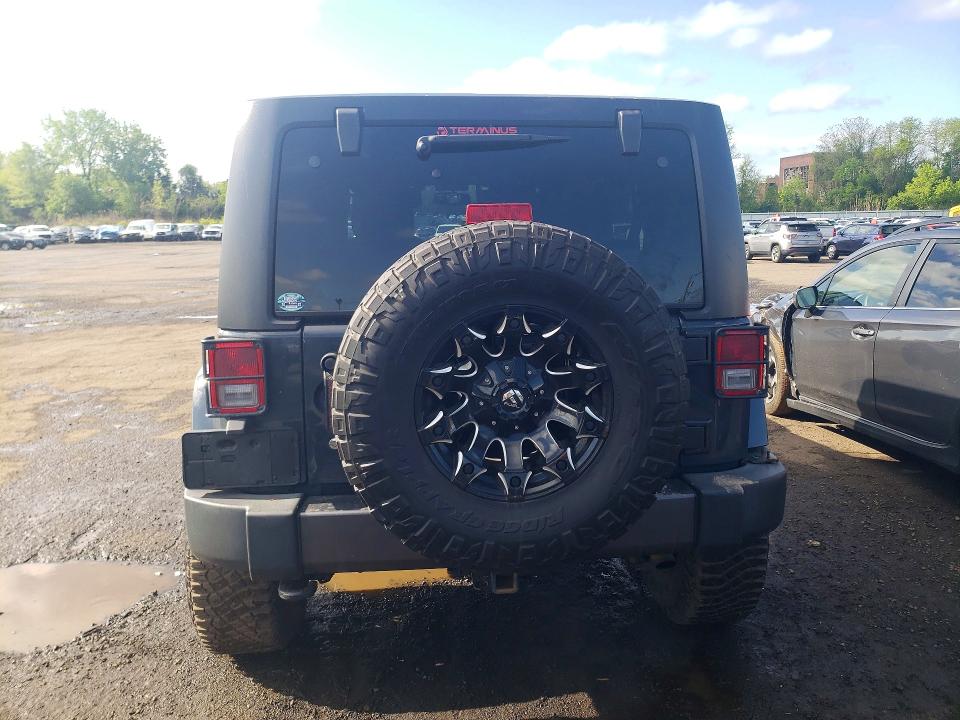 52807486 :رقم المزاد ، 1C4BJWDG2HL590292 vin ، 2017 Jeep Wrangler Unlimited مزاد بيع