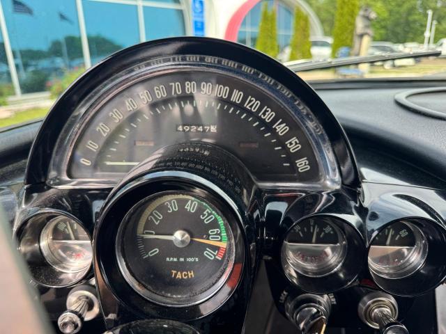 1962 Chevrolet Corvette მანქანა იყიდება აუქციონზე, vin: 20867S11680, აუქციონის ნომერი: 55418586