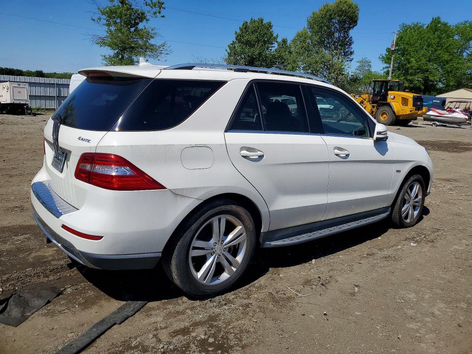 Aukcja sprzedaży 2012 Mercedes-benz Ml, vin: 4JGDA5HB7CA027689, numer aukcji: 52884856