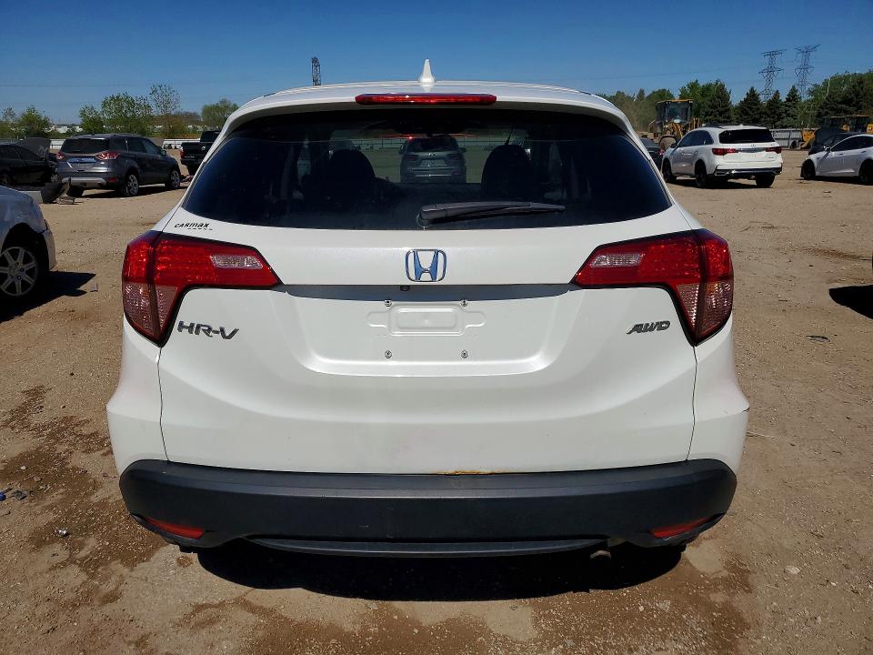 2017 Honda Hr-v მანქანა იყიდება აუქციონზე, vin: 3CZRU6H56HM718007, აუქციონის ნომერი: 52705226