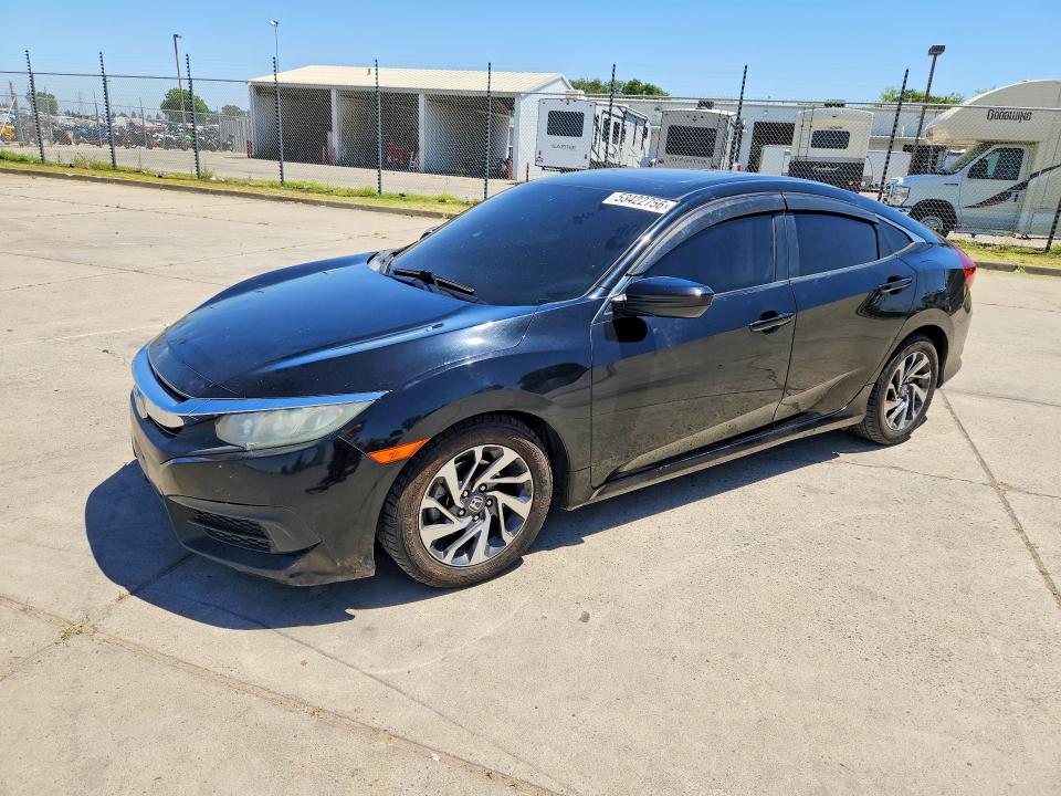 53422756 :رقم المزاد ، 19XFC2F71GE229886 vin ، 2016 Honda Civic مزاد بيع