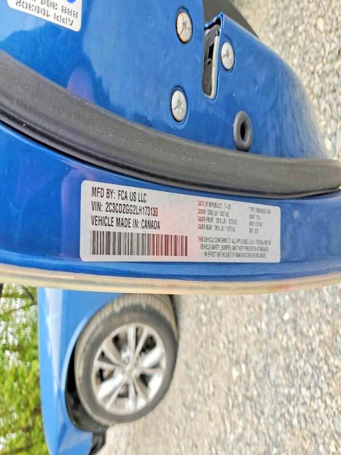2020 Dodge Challenger მანქანა იყიდება აუქციონზე, vin: 2C3CDZGG2LH173130, აუქციონის ნომერი: 52574466