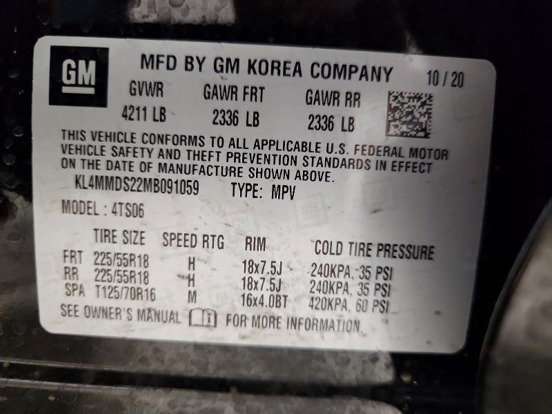 Продаж на аукціоні авто 2021 Buick Encore Gx, vin: KL4MMDS22MB091059, номер лоту: 53065266