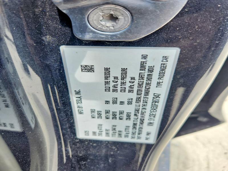 Продаж на аукціоні авто 2025 Tesla Model 3, vin: 5YJ3E1EA5SF987947, номер лоту: 54728896