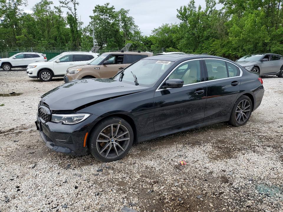 Aukcja sprzedaży 2020 Bmw 330xi, vin: 3MW5R7J02L8B24054, numer aukcji: 53304586