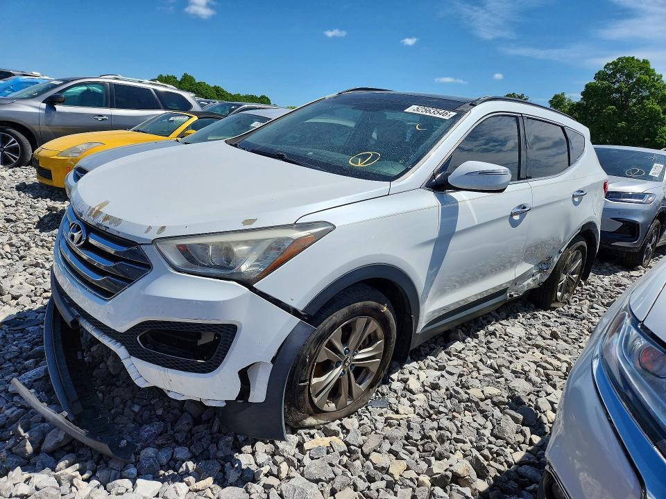 52563546 :رقم المزاد ، 5XYZU3LB6EG156569 vin ، 2014 Hyundai Santa Fe Sport مزاد بيع