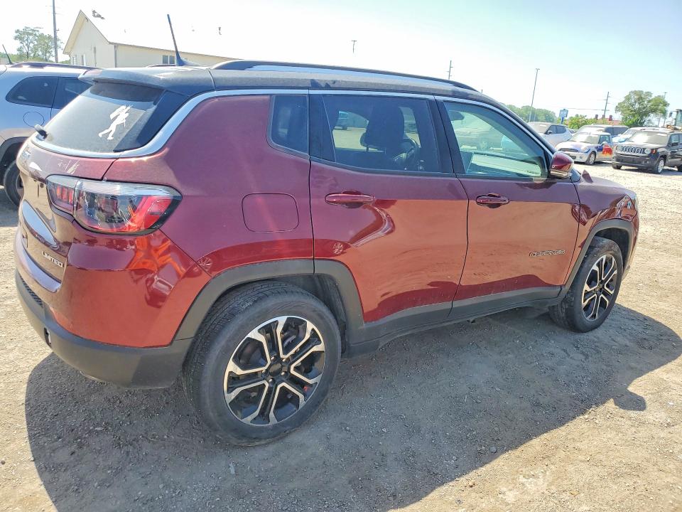 Продажа на аукционе авто 2022 Jeep Compass, vin: 3C4NJDCB8NT159432, номер лота: 53721826
