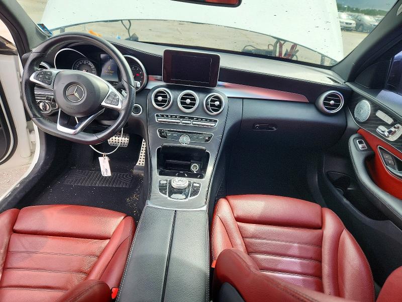 53980336 :رقم المزاد ، 55SWF4JB2HU216346 vin ، 2017 Mercedes-benz C مزاد بيع