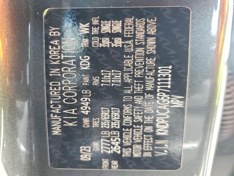 Продаж на аукціоні авто 2023 Kia Sportage, vin: KNDPUCAG6P7111301, номер лоту: 52699446