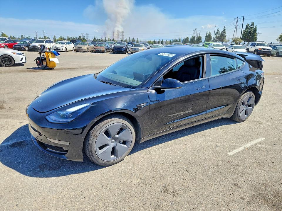 2022 Tesla Model 3 მანქანა იყიდება აუქციონზე, vin: 5YJ3E1EA8NF231419, აუქციონის ნომერი: 54177866