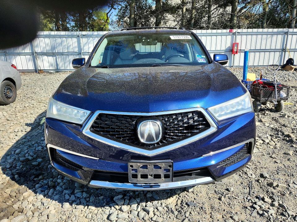 51977596 :رقم المزاد ، 5J8YD4H59HL000329 vin ، 2017 Acura Mdx مزاد بيع