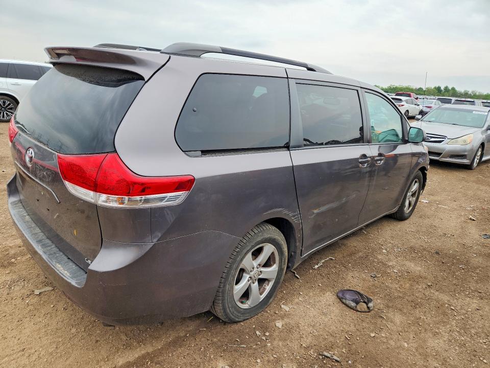 Aukcja sprzedaży 2012 Toyota Sienna, vin: 5TDKK3DC0CS193101, numer aukcji: 51527566