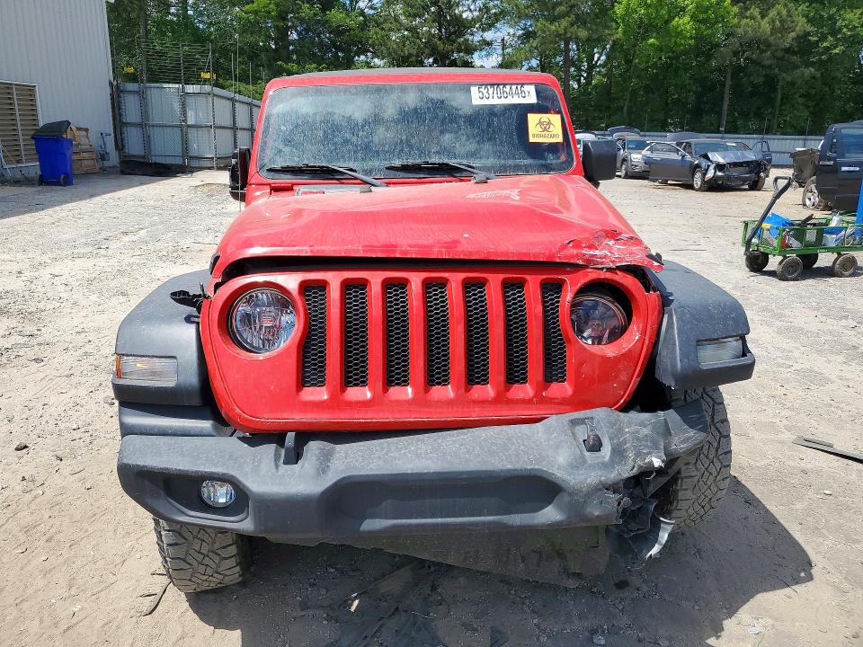 Продажа на аукционе авто 2018 Jeep Wrangler Unlimited, vin: 1C4HJXDG8JW158987, номер лота: 53706446