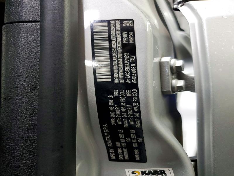 2018 Jeep Renegade მანქანა იყიდება აუქციონზე, vin: ZACCJBBBXJPJ19512, აუქციონის ნომერი: 53780156