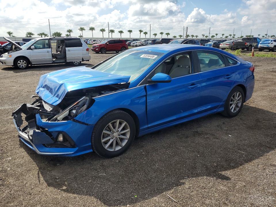 53556406 :رقم المزاد ، 5NPE24AF0KH735318 vin ، 2019 Hyundai Sonata مزاد بيع