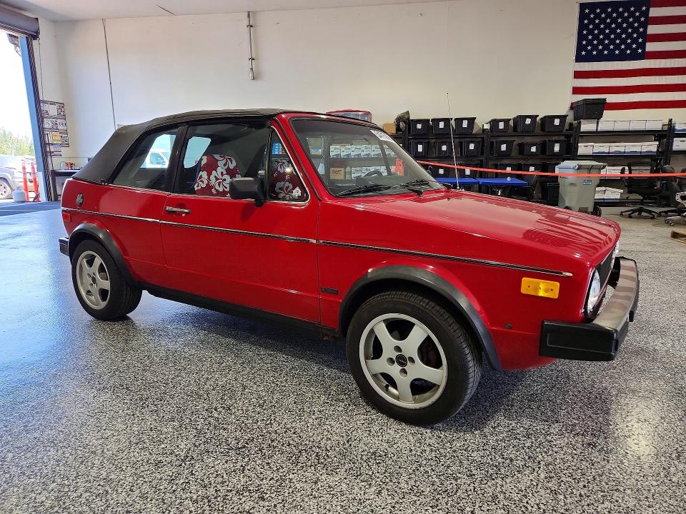 54715656 :رقم المزاد ، WVWCA0151GK002763 vin ، 1986 Volkswagen Cabriolet مزاد بيع