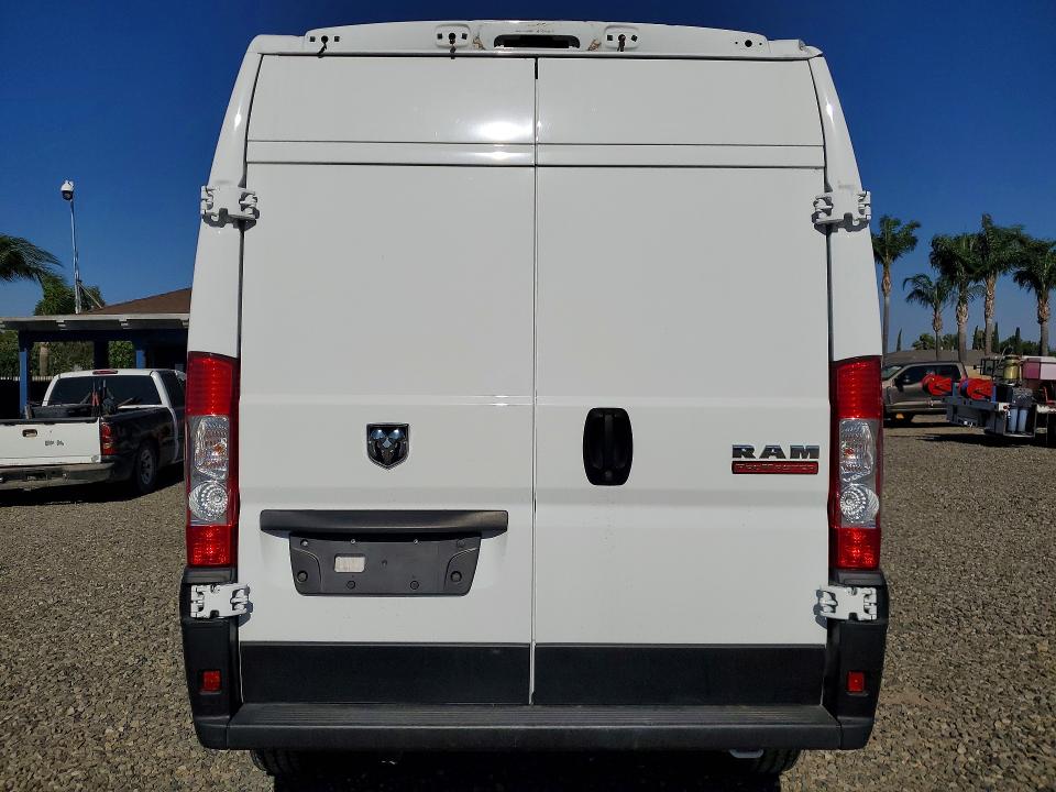 2022 Ram Promaster 2500 მანქანა იყიდება აუქციონზე, vin: 3C6LRVDGXNE135581, აუქციონის ნომერი: 51261376