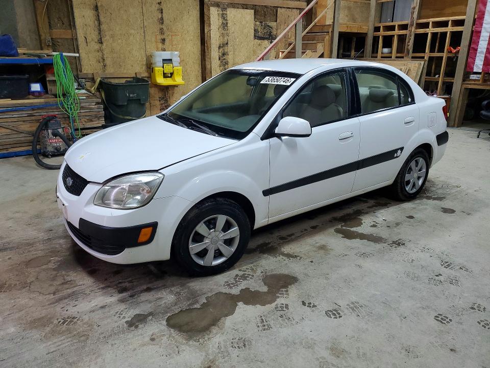 2006 Kia Rio მანქანა იყიდება აუქციონზე, vin: KNADE123066085361, აუქციონის ნომერი: 53650746