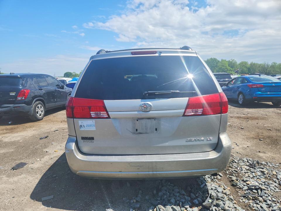2005 Toyt Sienna მანქანა იყიდება აუქციონზე, vin: 5TDZA23CX5S379258, აუქციონის ნომერი: 52423316
