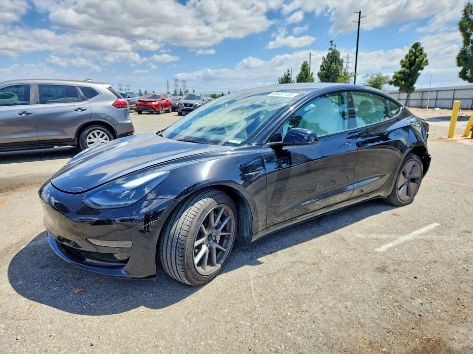 Auction sale of the 2023 Tesla Model 3, vin: 5YJ3E1EAXPF581783, lot number: 55457126