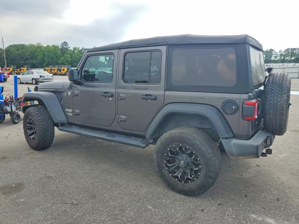 55142226 :رقم المزاد ، 1C4HJXDNXJW327793 vin ، 2018 Jeep Wrangler Unlimited مزاد بيع