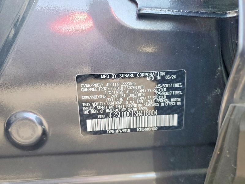 Продажа на аукционе авто 2025 Subaru Forester, vin: JF2SLDDC1SH418004, номер лота: 53231256