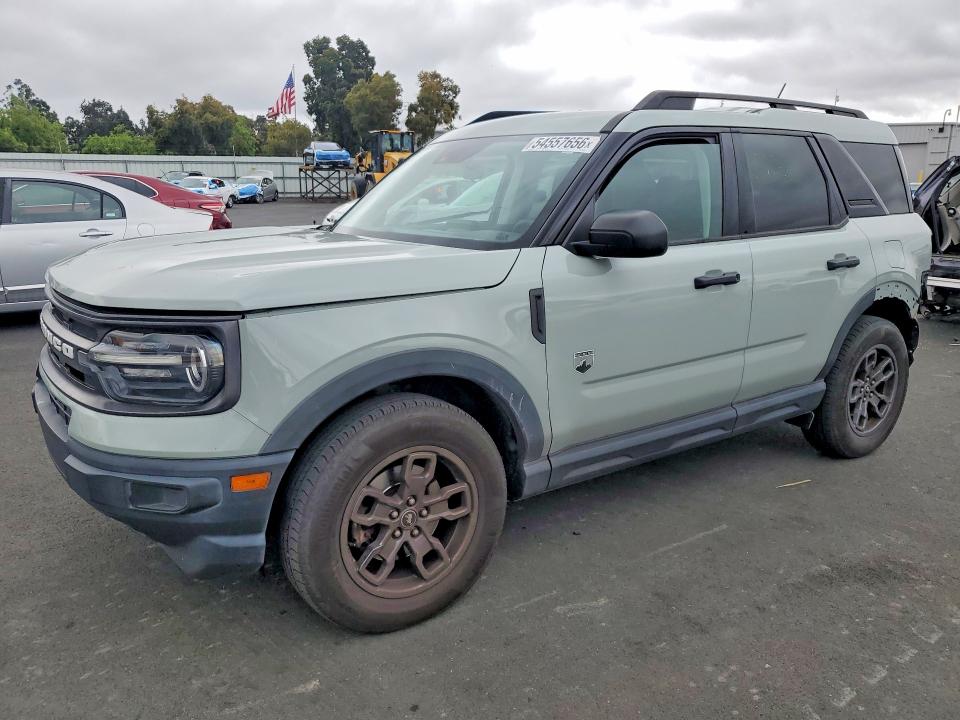 Aukcja sprzedaży 2022 Ford Bronco Sport, vin: 3FMCR9B6XNRD06280, numer aukcji: 54557656