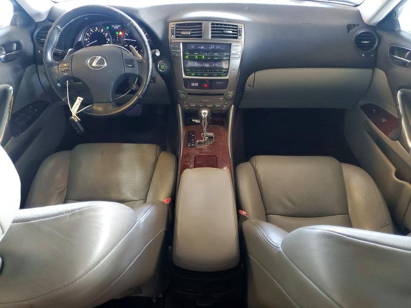 52884556 :رقم المزاد ، JTHBK262485066135 vin ، 2008 Lexus Is مزاد بيع