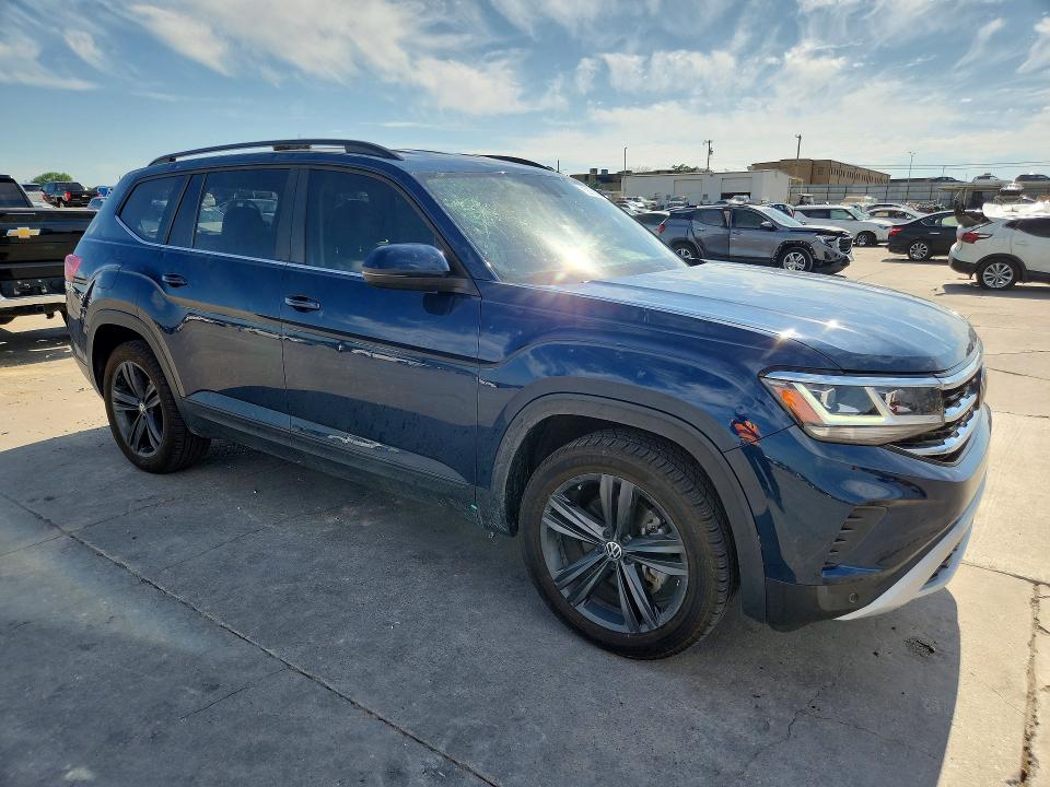 53079936 :رقم المزاد ، 1V2HR2CA2MC572473 vin ، 2021 Volkswagen Atlas مزاد بيع