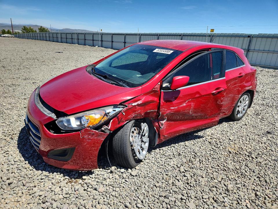 52834986 :رقم المزاد ، KMHD35LH3HU383052 vin ، 2017 Hyundai Elantra Gt مزاد بيع