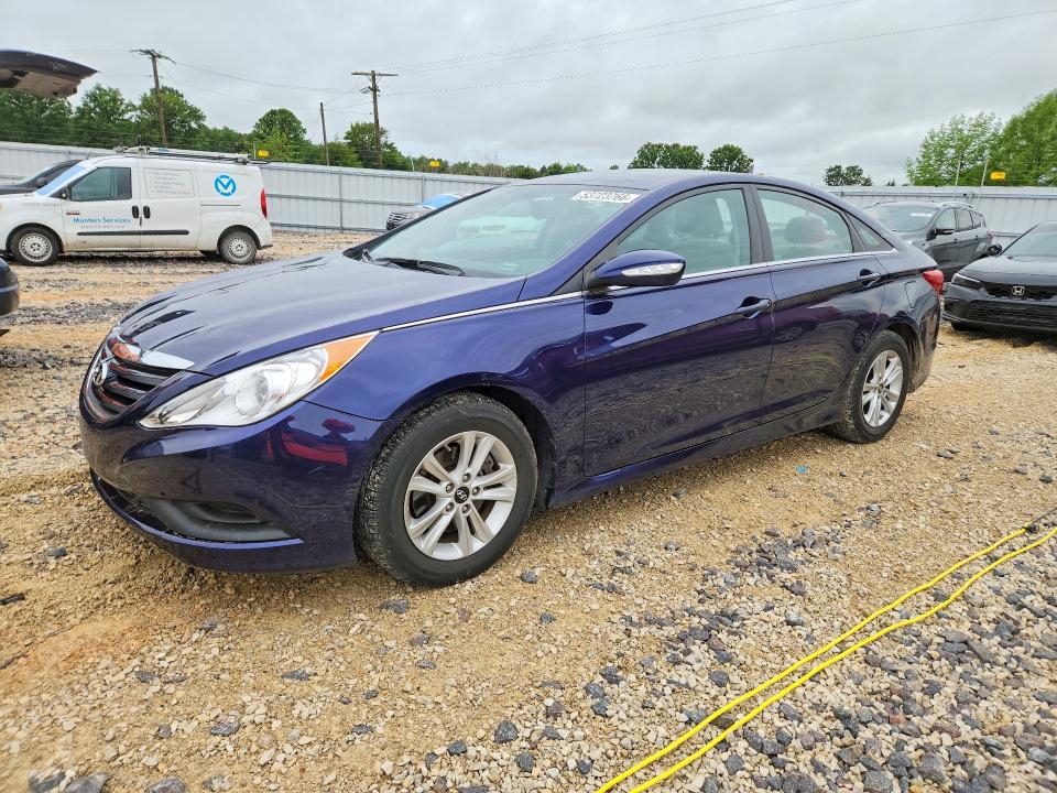 53723766 :رقم المزاد ، 5NPEB4AC7EH841968 vin ، 2014 Hyundai Sonata مزاد بيع