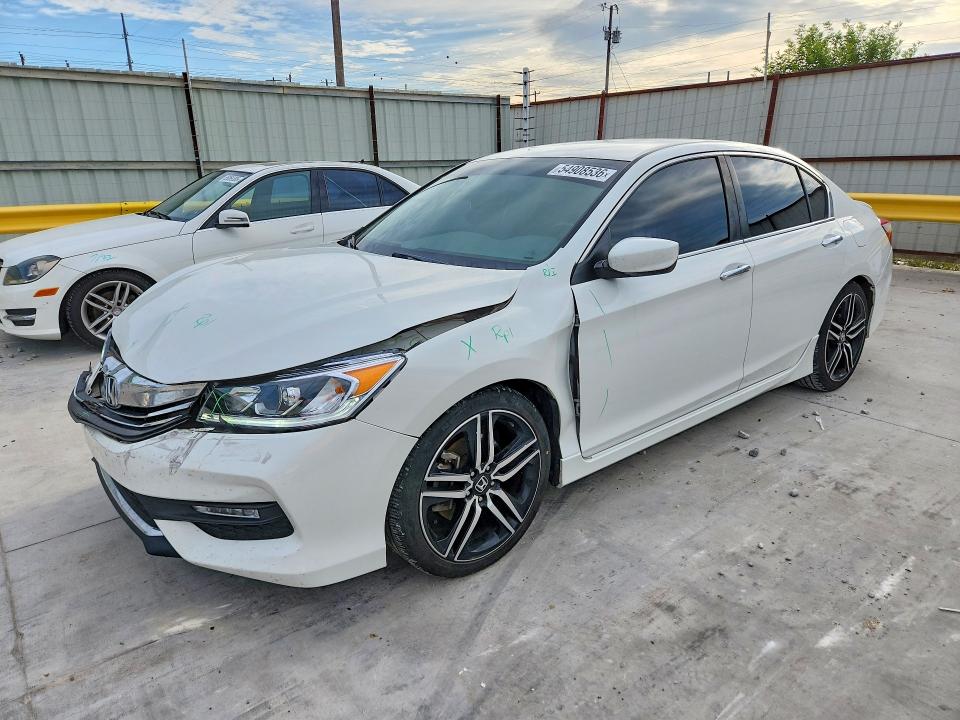 Auction sale of the 2017 Honda Accord, vin: 1HGCR2F56HA130695, lot number: 54908536