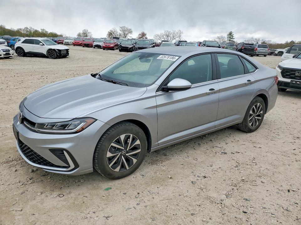 52678186 :رقم المزاد ، 3VW5X7BU9SM100928 vin ، 2025 Volkswagen Jetta مزاد بيع