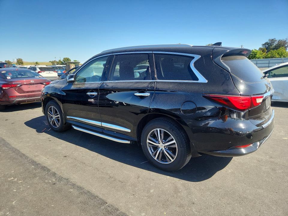 54170366 :رقم المزاد ، 5N1DL0MM7HC530848 vin ، 2017 Infiniti Qx60 مزاد بيع