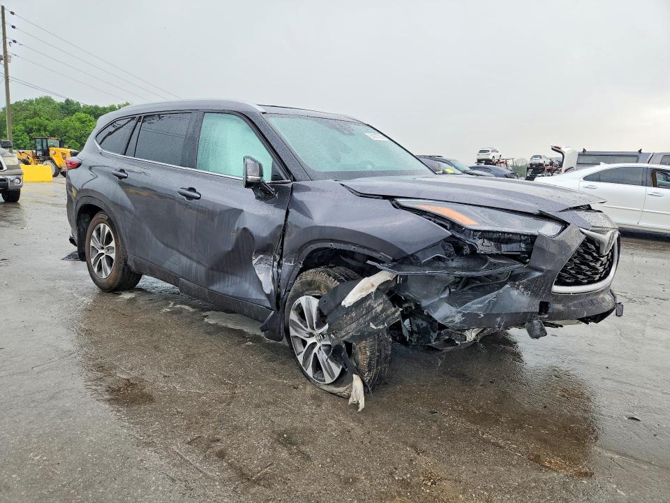 54287786 :رقم المزاد ، 5TDGZRBHXNS234582 vin ، 2022 Toyota Highlander مزاد بيع