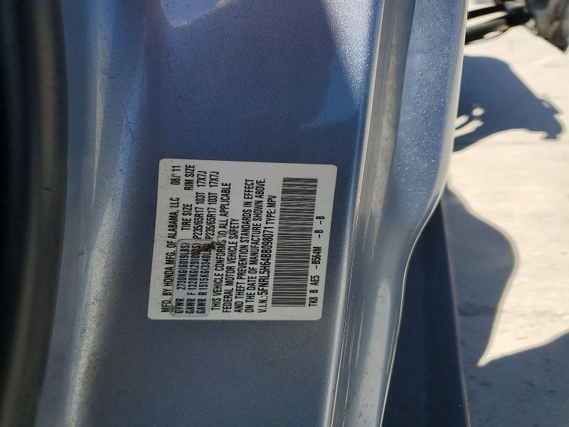 53281756 :رقم المزاد ، 5FNRL5H64BB098071 vin ، 2011 Honda Odyssey مزاد بيع