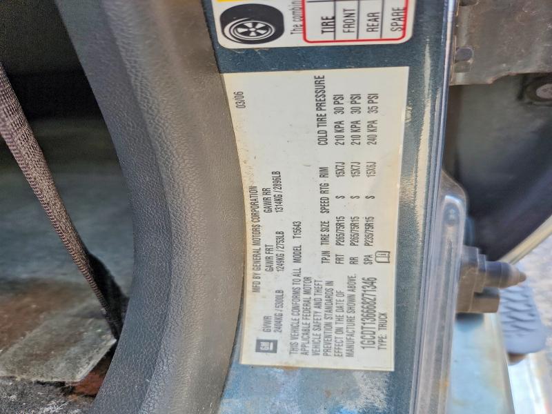 2006 Chev Colorado მანქანა იყიდება აუქციონზე, vin: 1GCDT136668271346, აუქციონის ნომერი: 52914606